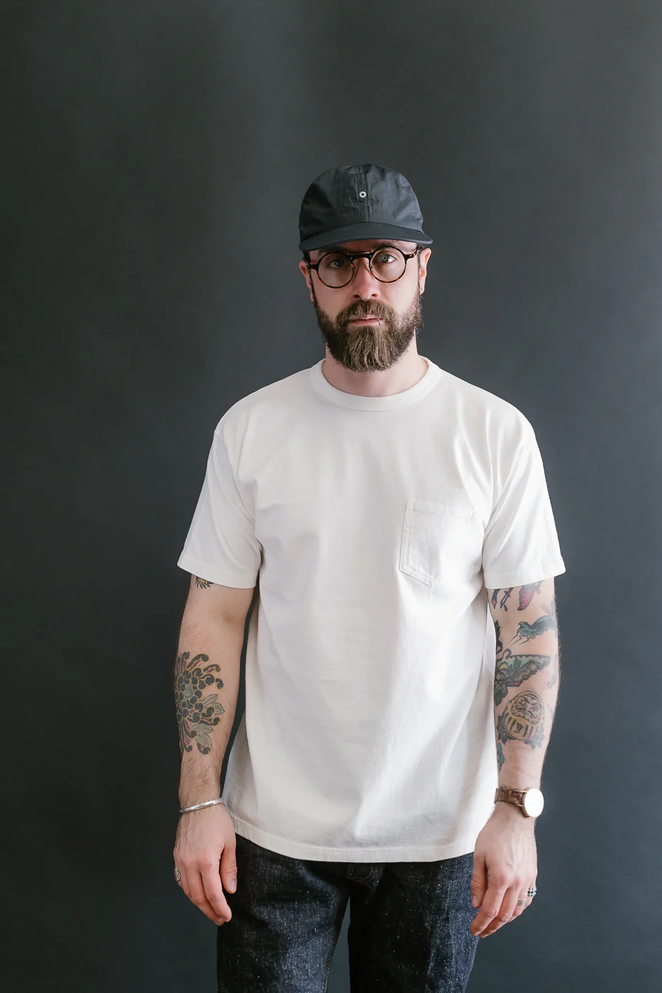 SJST25-102L - "Snake Slayer" Heavyweight T-Shirt  - White - Image 10