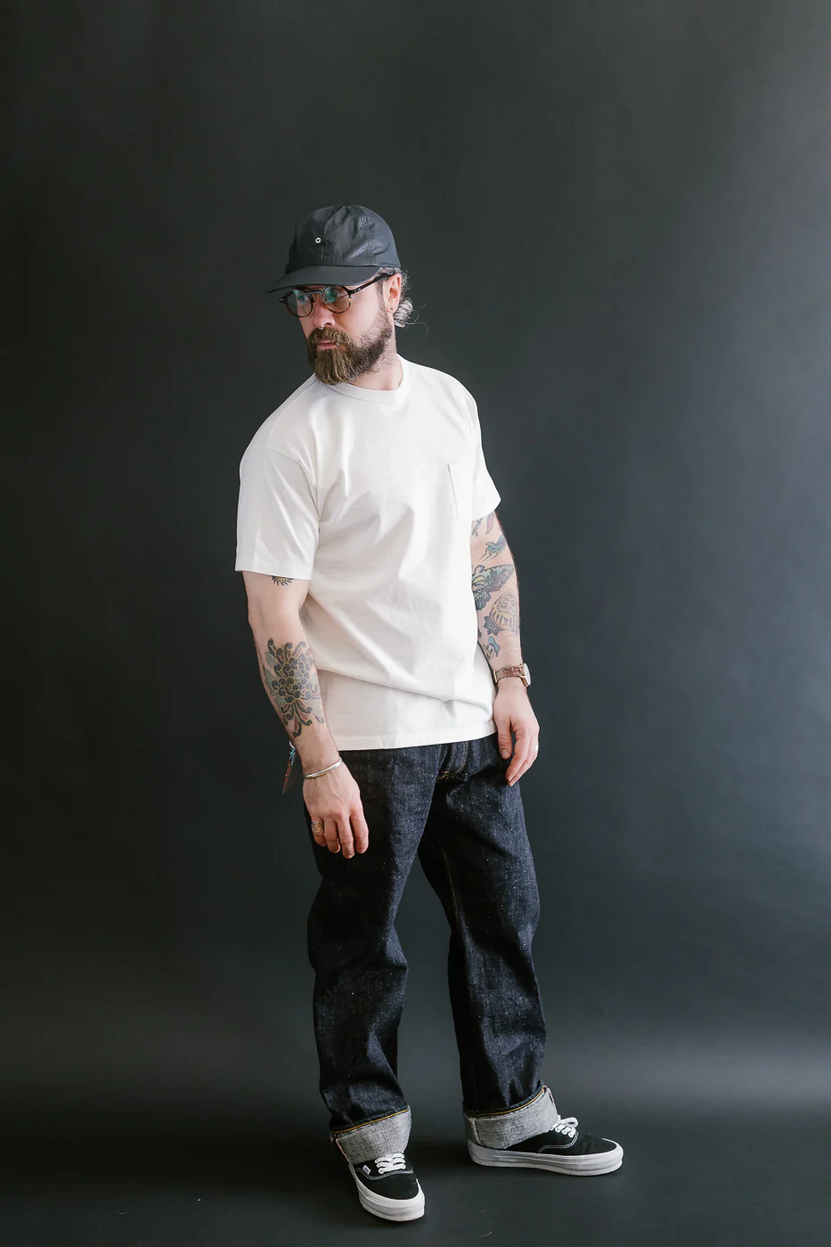 SJST25-102L - "Snake Slayer" Heavyweight T-Shirt  - White - Image 8