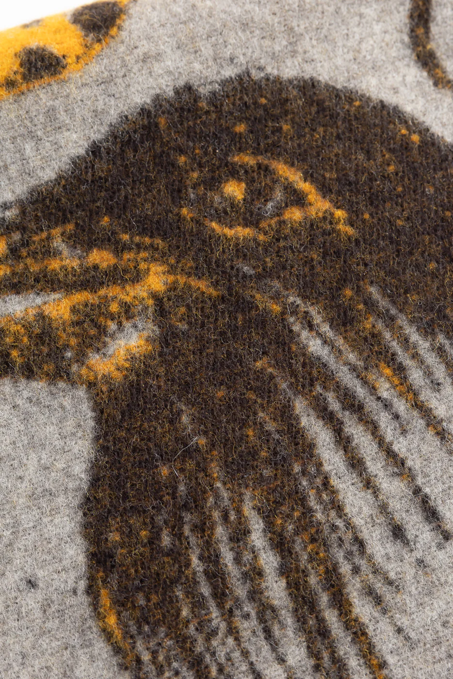 Skata Blanket Ragnar Persson Collab - Grey, Brown, Yellow - Image 3