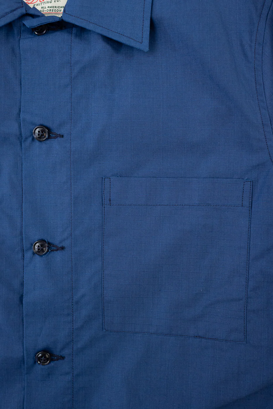 Skyliner Lounge Shirt - Indigo Ripstop - Image 4