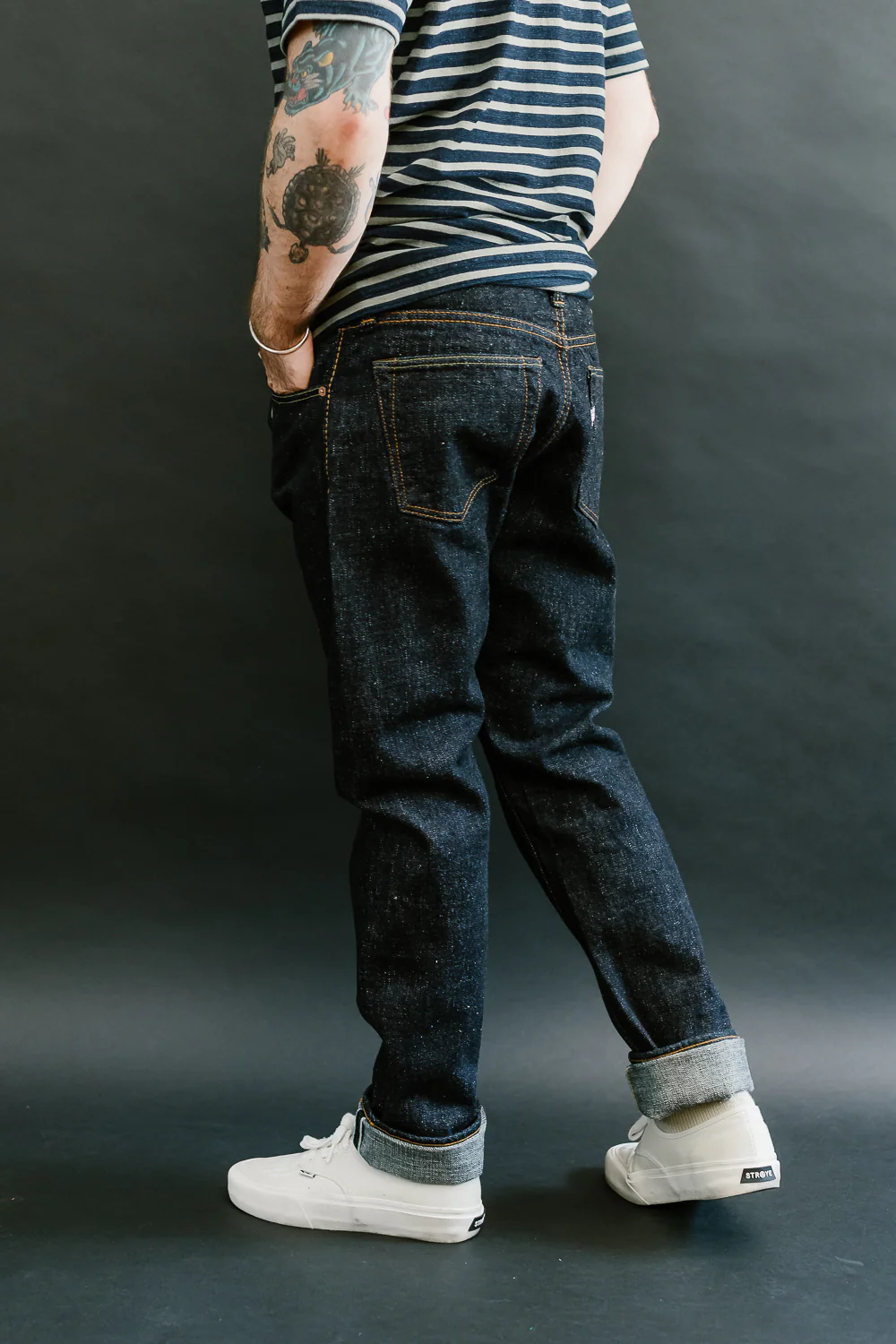 SLB-019 - 16.5oz Slubby Selvedge Denim - Relax Tapered Fit - Image 14