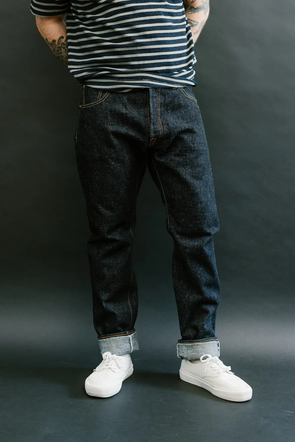 SLB-019 - 16.5oz Slubby Selvedge Denim - Relax Tapered Fit - Image 16