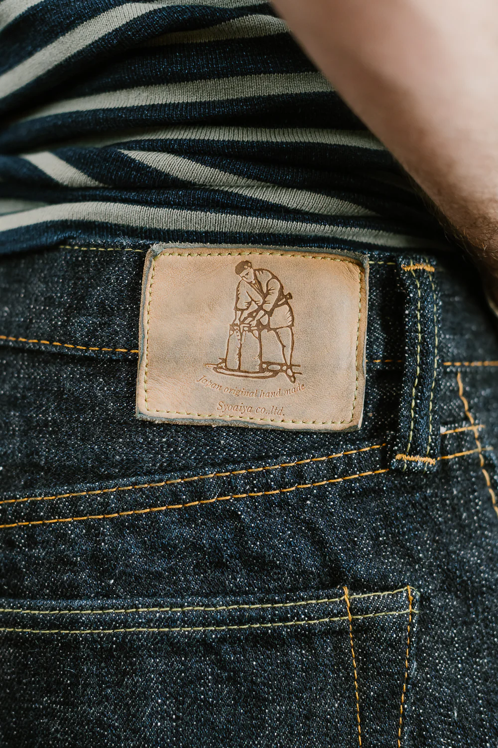 SLB-019 - 16.5oz Slubby Selvedge Denim - Relax Tapered Fit - Image 20
