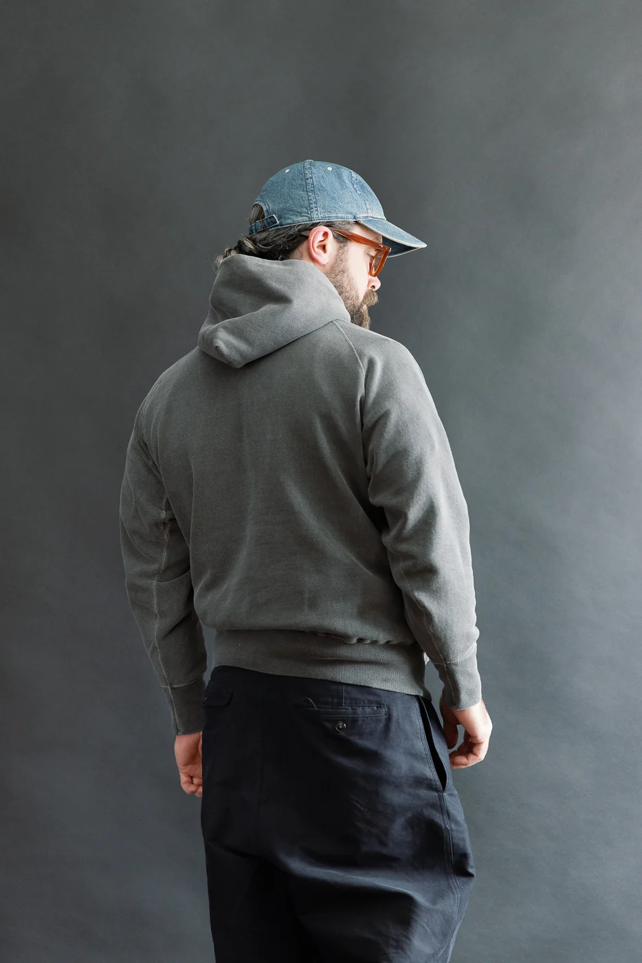 "Smile" Faded Print Sweat Hoodie - PD Sumikuro - Image 11