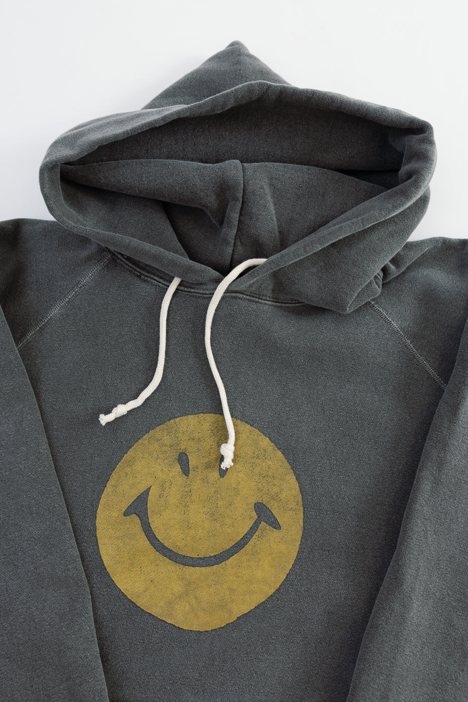 "Smile" Faded Print Sweat Hoodie - PD Sumikuro - Image 2