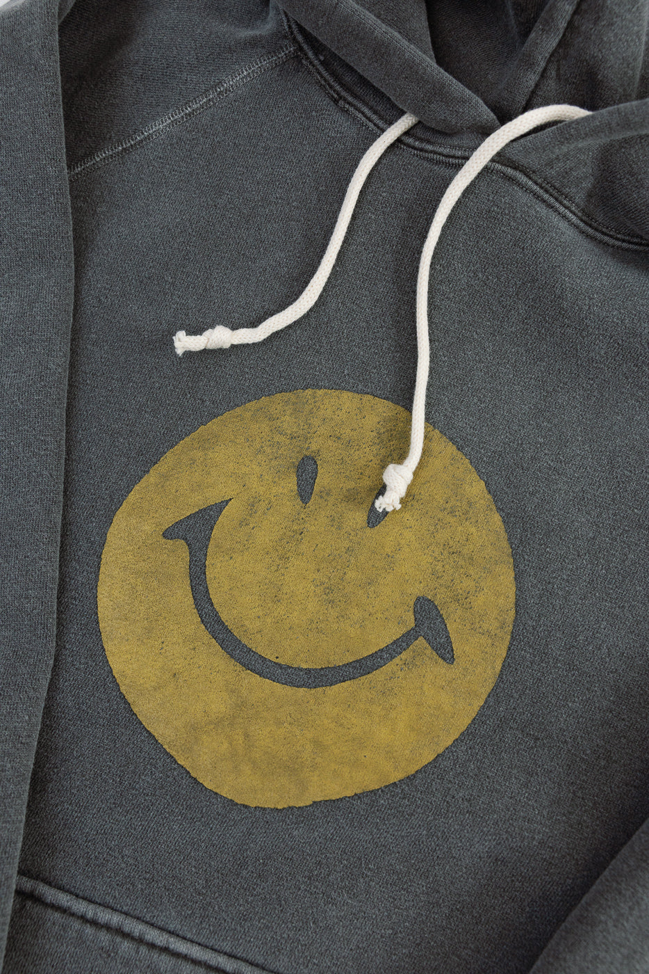"Smile" Faded Print Sweat Hoodie - PD Sumikuro - Image 3