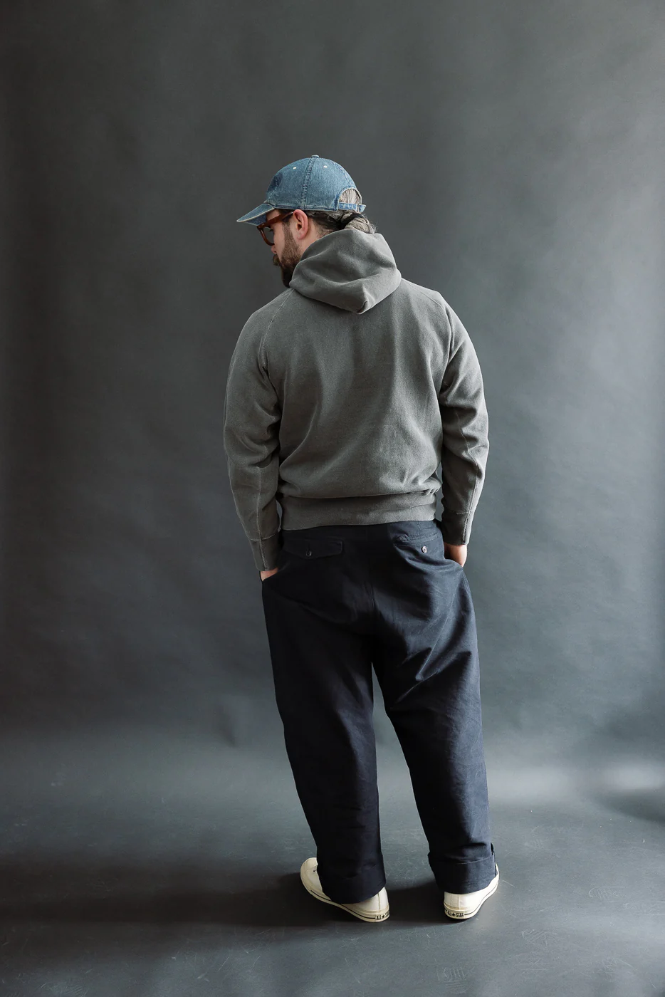 "Smile" Faded Print Sweat Hoodie - PD Sumikuro - Image 8