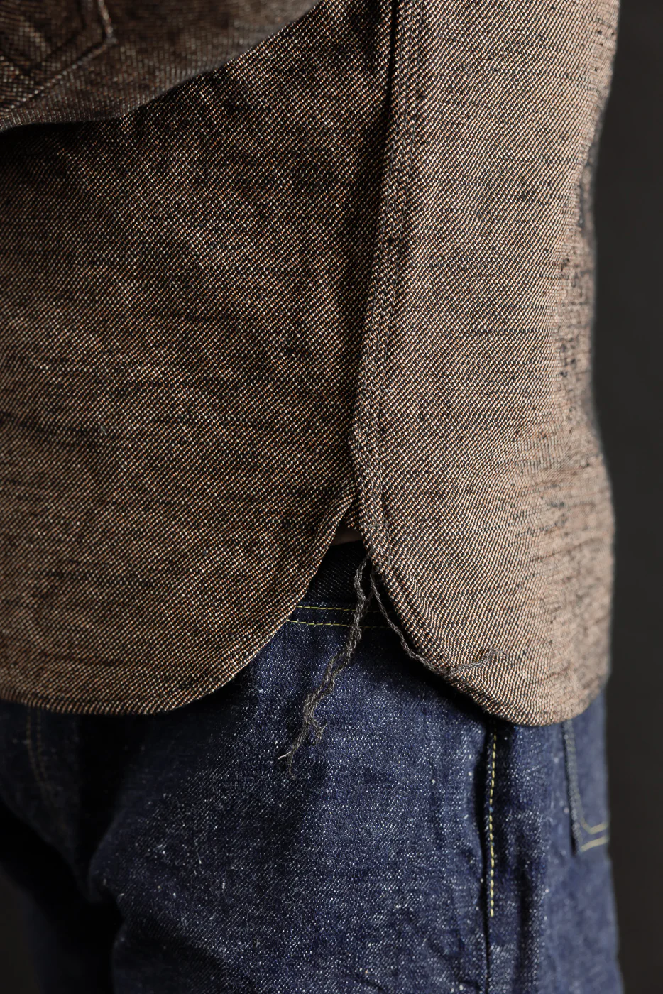 SMN25-01W - Elemental Flannel Shirt - Black - Image 21