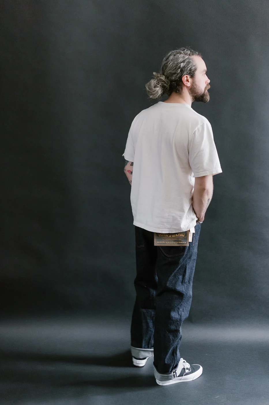 SP-085S - 13oz "Ishikawadai" 45th Anniversary Selvedge Denim - Regular Straight - Image 12