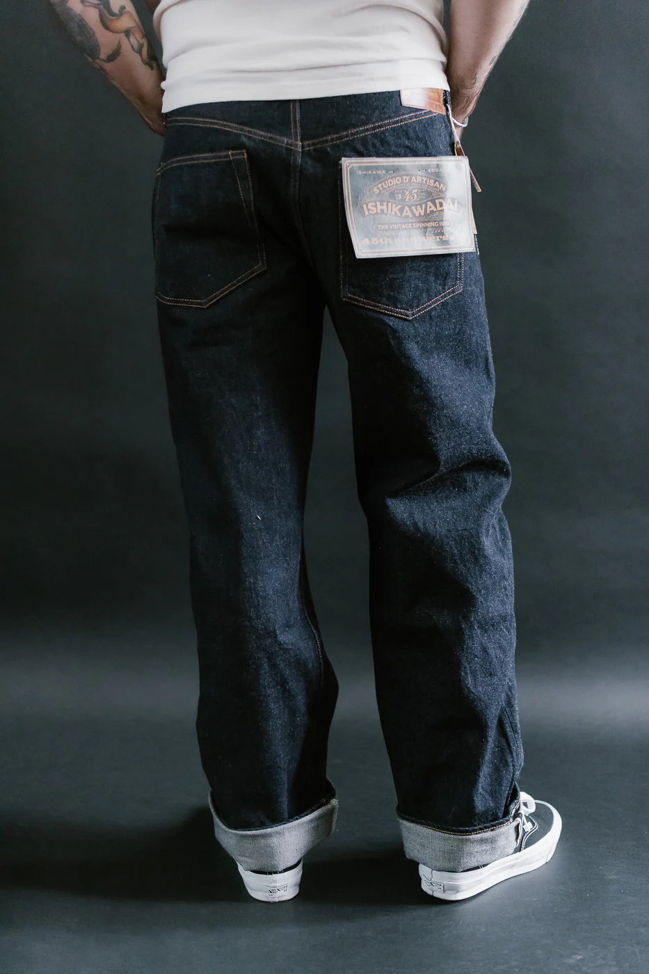 SP-085S - 13oz "Ishikawadai" 45th Anniversary Selvedge Denim - Regular Straight - Image 16