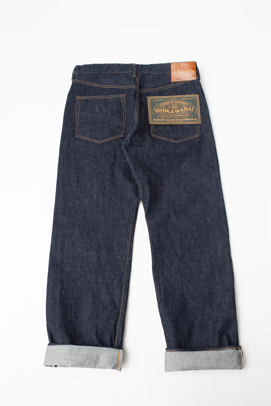 SP-085S - 13oz "Ishikawadai" 45th Anniversary Selvedge Denim - Regular Straight - Image 6