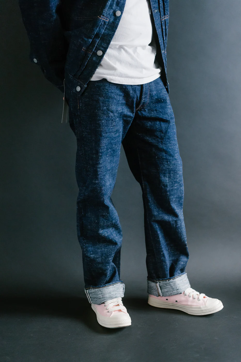 SP-108S - 16oz "Ai-Kyoku" Extreme Slub 45th Anniversary Selvedge Denim - Regular Straight - Image 11