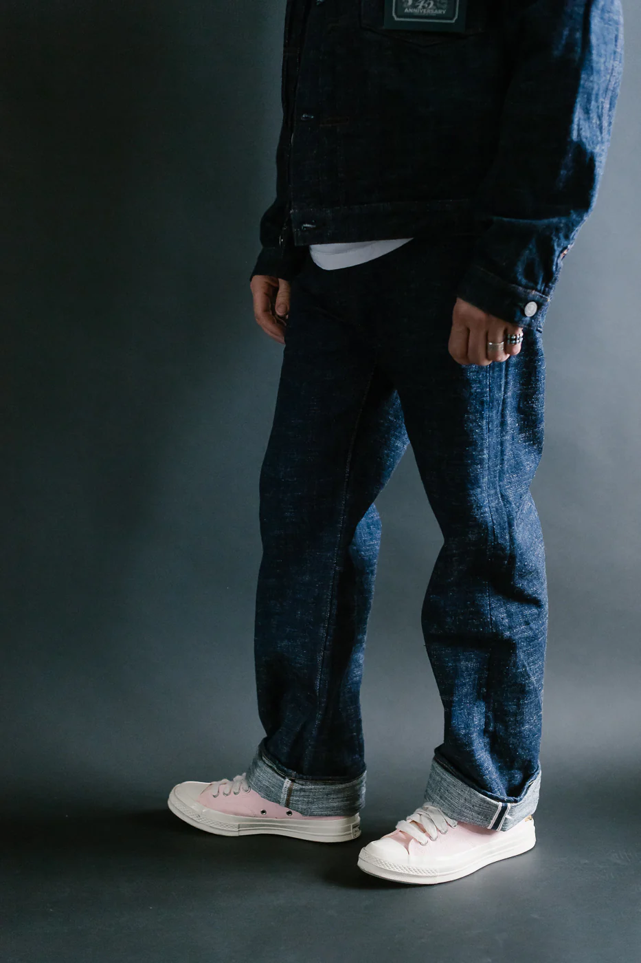 SP-108S - 16oz "Ai-Kyoku" Extreme Slub 45th Anniversary Selvedge Denim - Regular Straight - Image 14