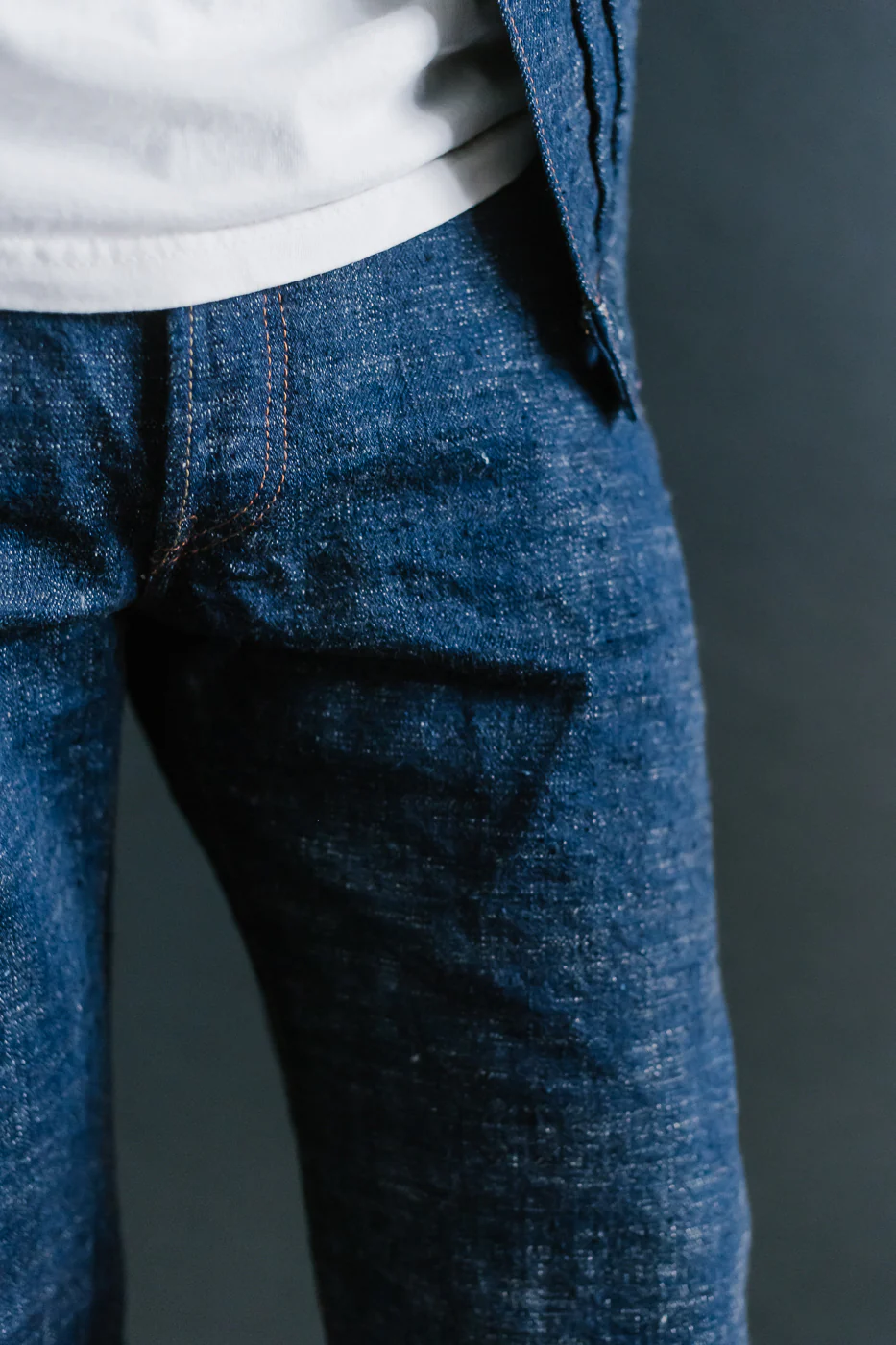 SP-108S - 16oz "Ai-Kyoku" Extreme Slub 45th Anniversary Selvedge Denim - Regular Straight - Image 17