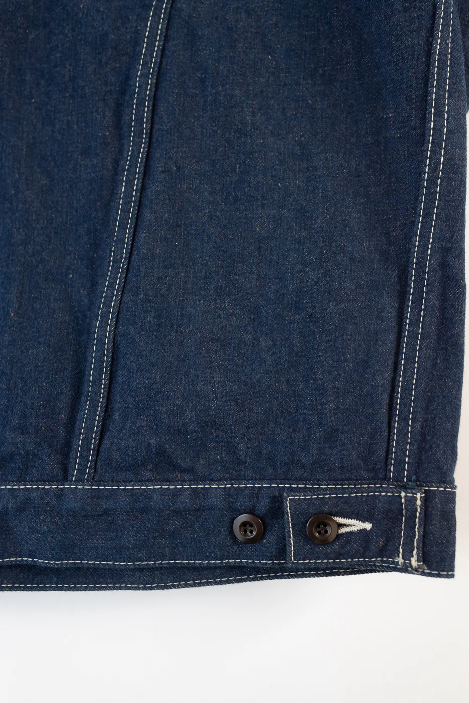 SP-114 - 15oz Foxfibre® "Earth Denim" 45th Anniversary Selvedge - Jean Jacket - Image 5