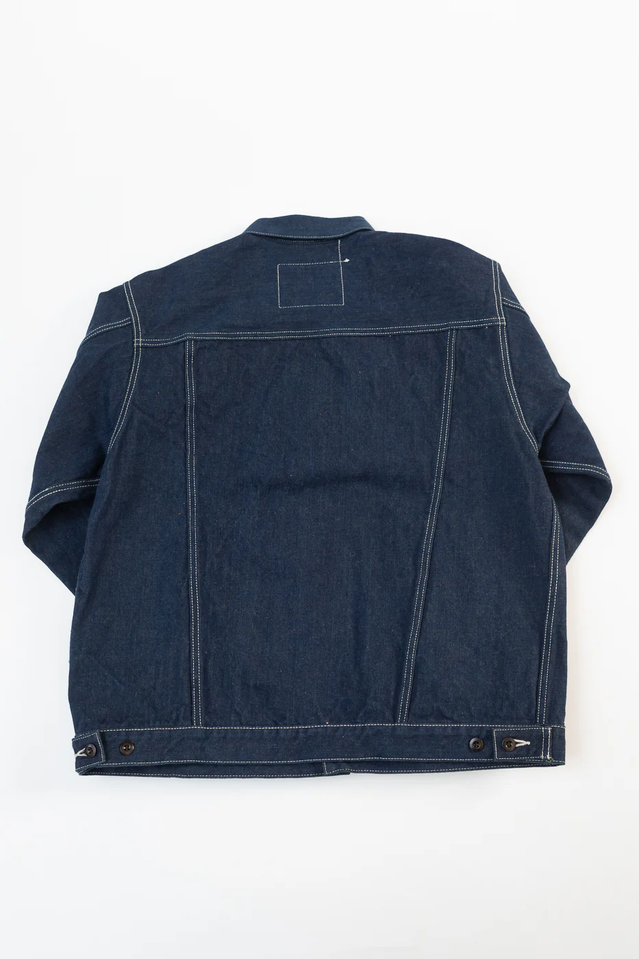 SP-114 - 15oz Foxfibre® "Earth Denim" 45th Anniversary Selvedge - Jean Jacket - Image 6