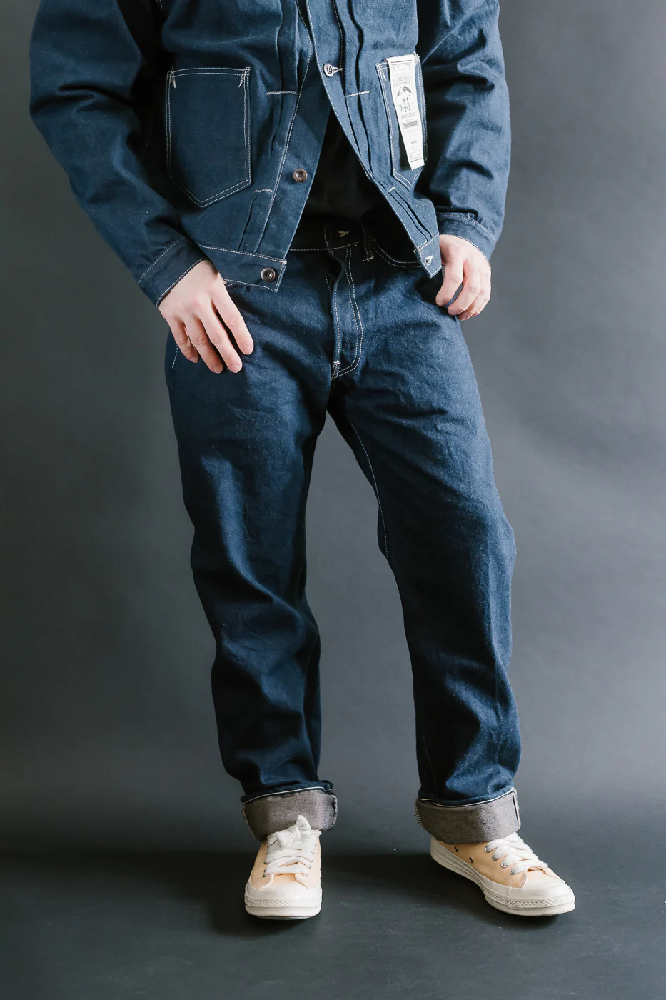 SP-115S - 15oz Foxfibre® "Earth Denim" 45th Anniversary Selvedge Jeans - Regular Straight - Image 10