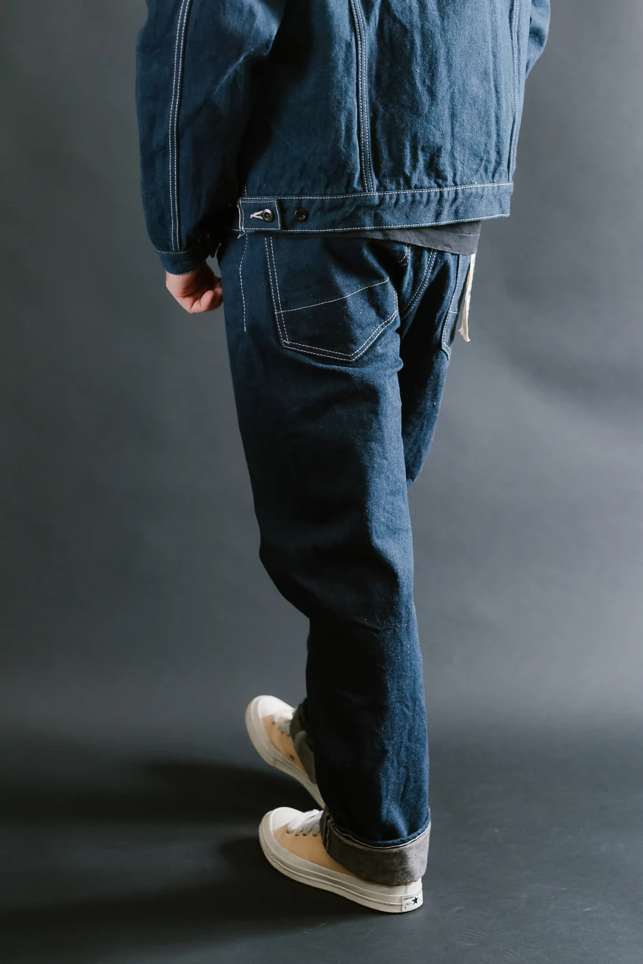 SP-115S - 15oz Foxfibre® "Earth Denim" 45th Anniversary Selvedge Jeans - Regular Straight - Image 12