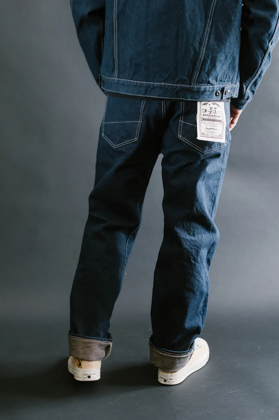 SP-115S - 15oz Foxfibre® "Earth Denim" 45th Anniversary Selvedge Jeans - Regular Straight - Image 13