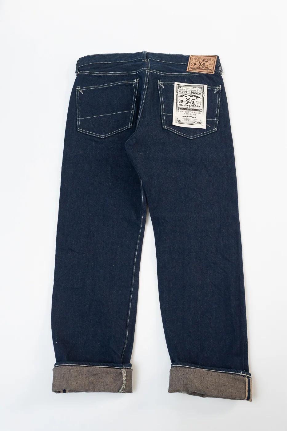 SP-115S - 15oz Foxfibre® "Earth Denim" 45th Anniversary Selvedge Jeans - Regular Straight - Image 6