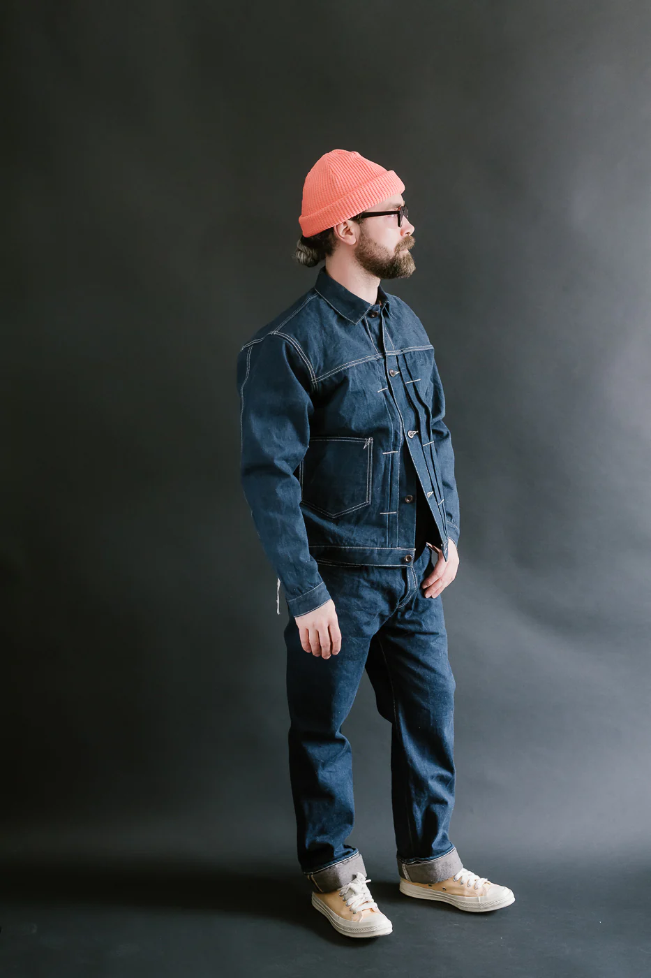 SP-115S - 15oz Foxfibre® "Earth Denim" 45th Anniversary Selvedge Jeans - Regular Straight - Image 8
