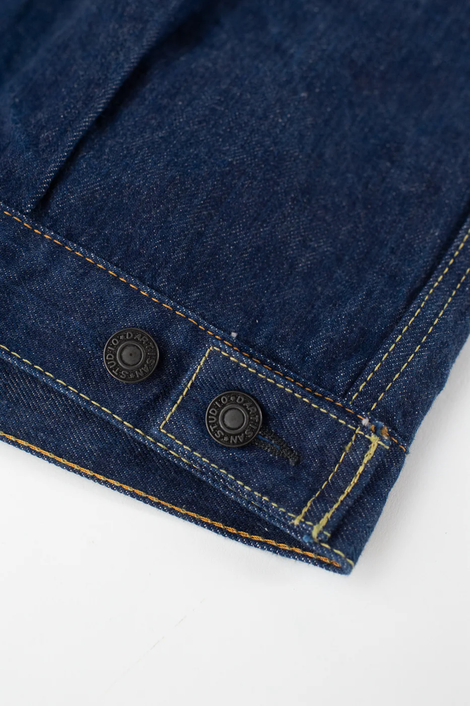 SP-116 - 45th Anniversary "Ai Sa" Type II Selvedge Jacket - Natural Indigo, Sakura - Image 7