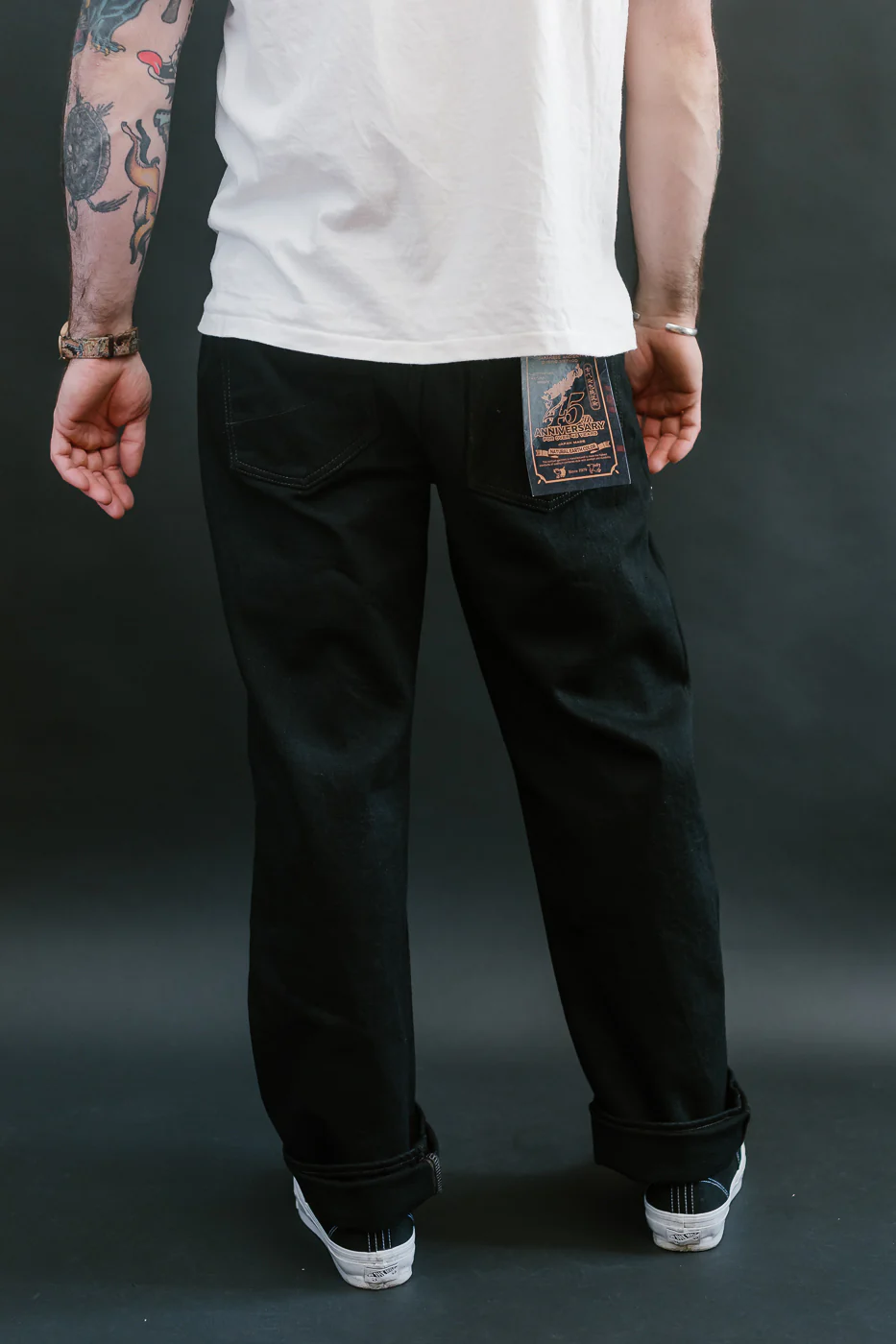 SP-120S - 18oz "Amami Dorozome" 45th Anniversary Selvedge Jeans - Regular Straight - Image 13