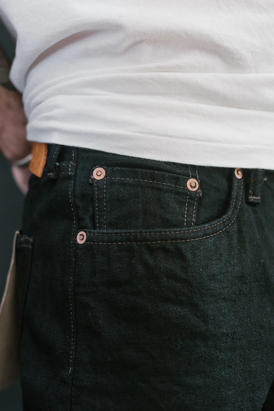 SP-120S - 18oz "Amami Dorozome" 45th Anniversary Selvedge Jeans - Regular Straight - Image 18