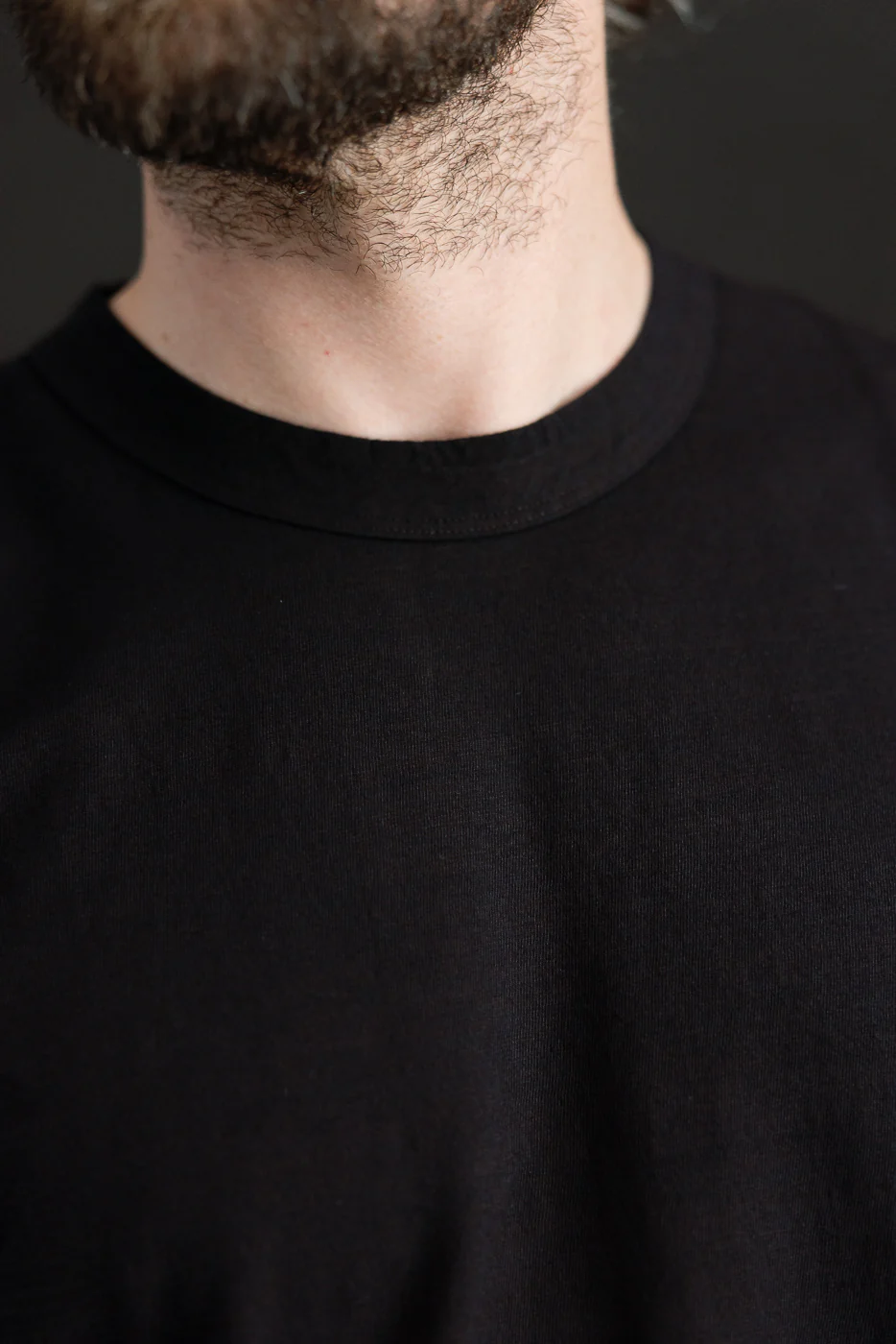 SS-5011-IDBK - Jersey Crew Neck Short Sleeve T-shirt - Black Indigo - Image 11