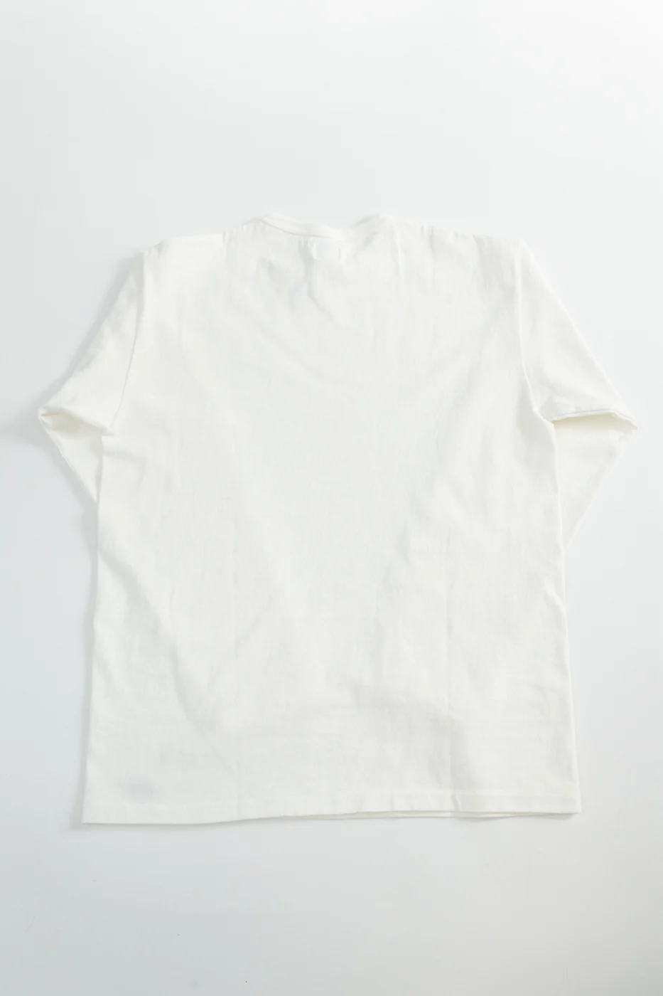 "Stand Wheel" Heavyweight Long Sleeve Tee - Off White - Image 4