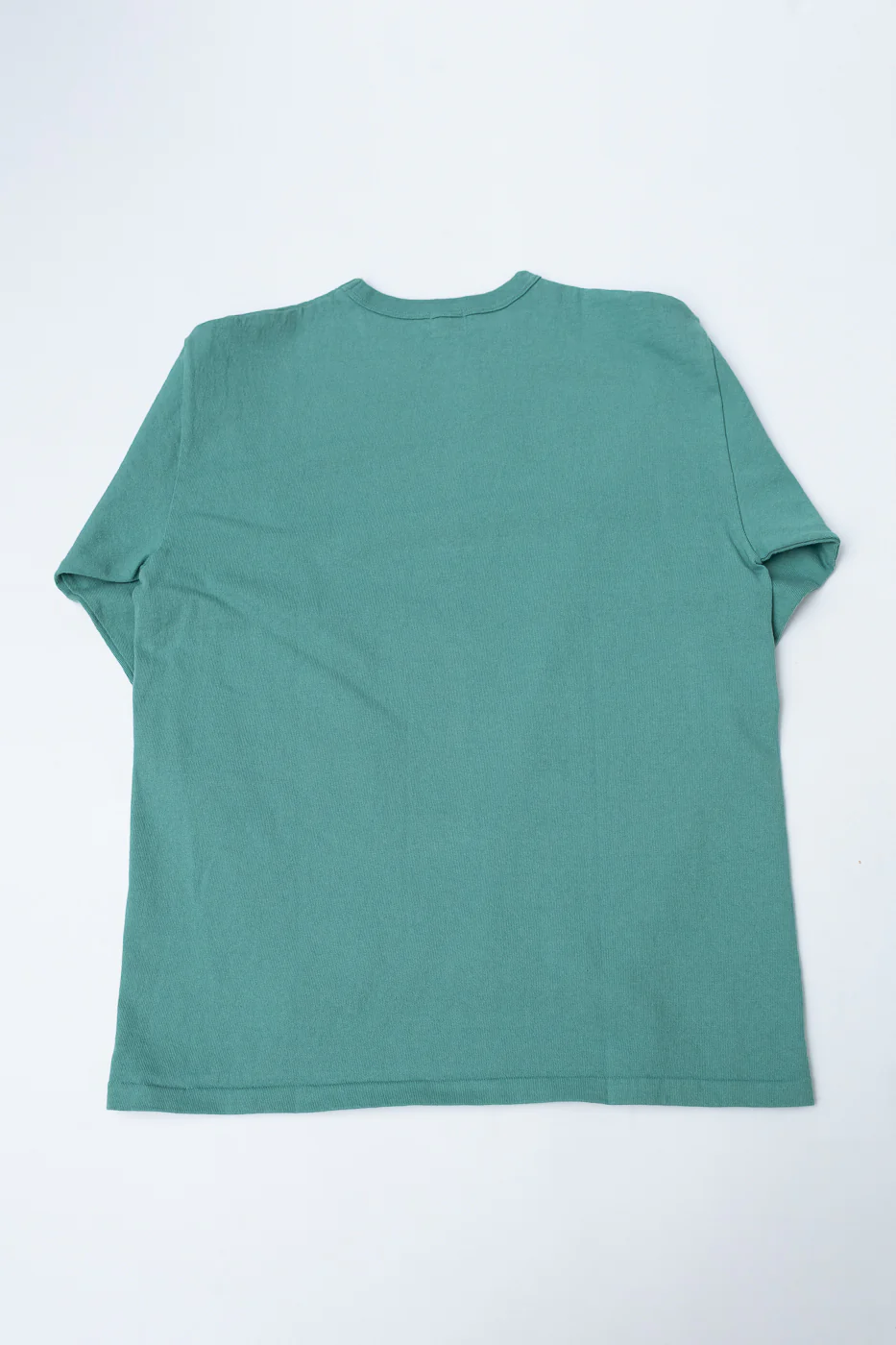 "Stand Wheel" Heavyweight Tee Long Sleeve - Emerald - Image 4