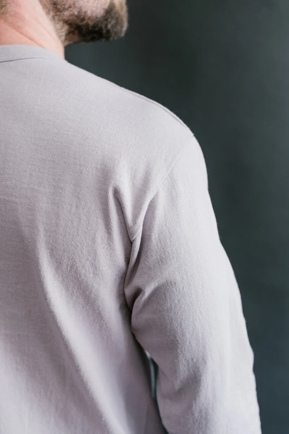 "Stand Wheel" Heavyweight Tee Long Sleeve - Lavender - Image 17