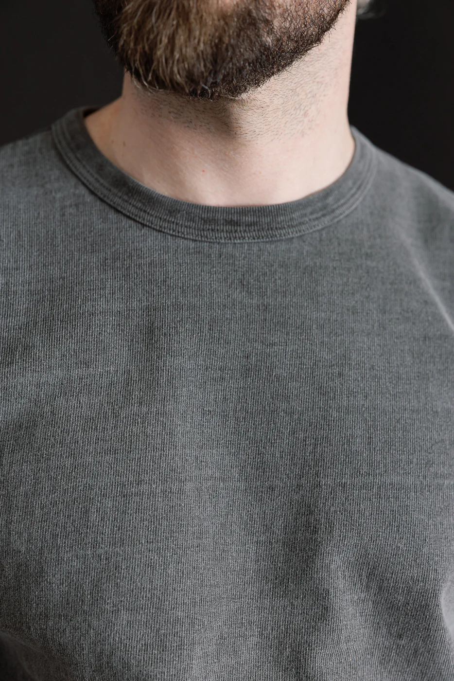 9.5oz "Stand Wheel" Pigment Dyed Heavyweight Tee - Sumikuro - Image 16