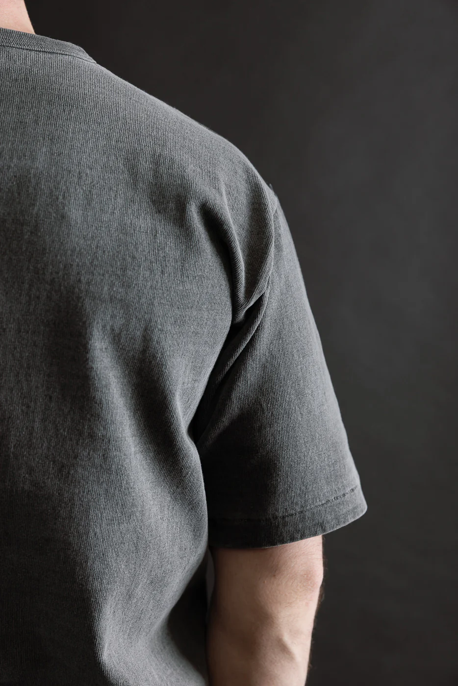 9.5oz "Stand Wheel" Pigment Dyed Heavyweight Tee - Sumikuro - Image 18