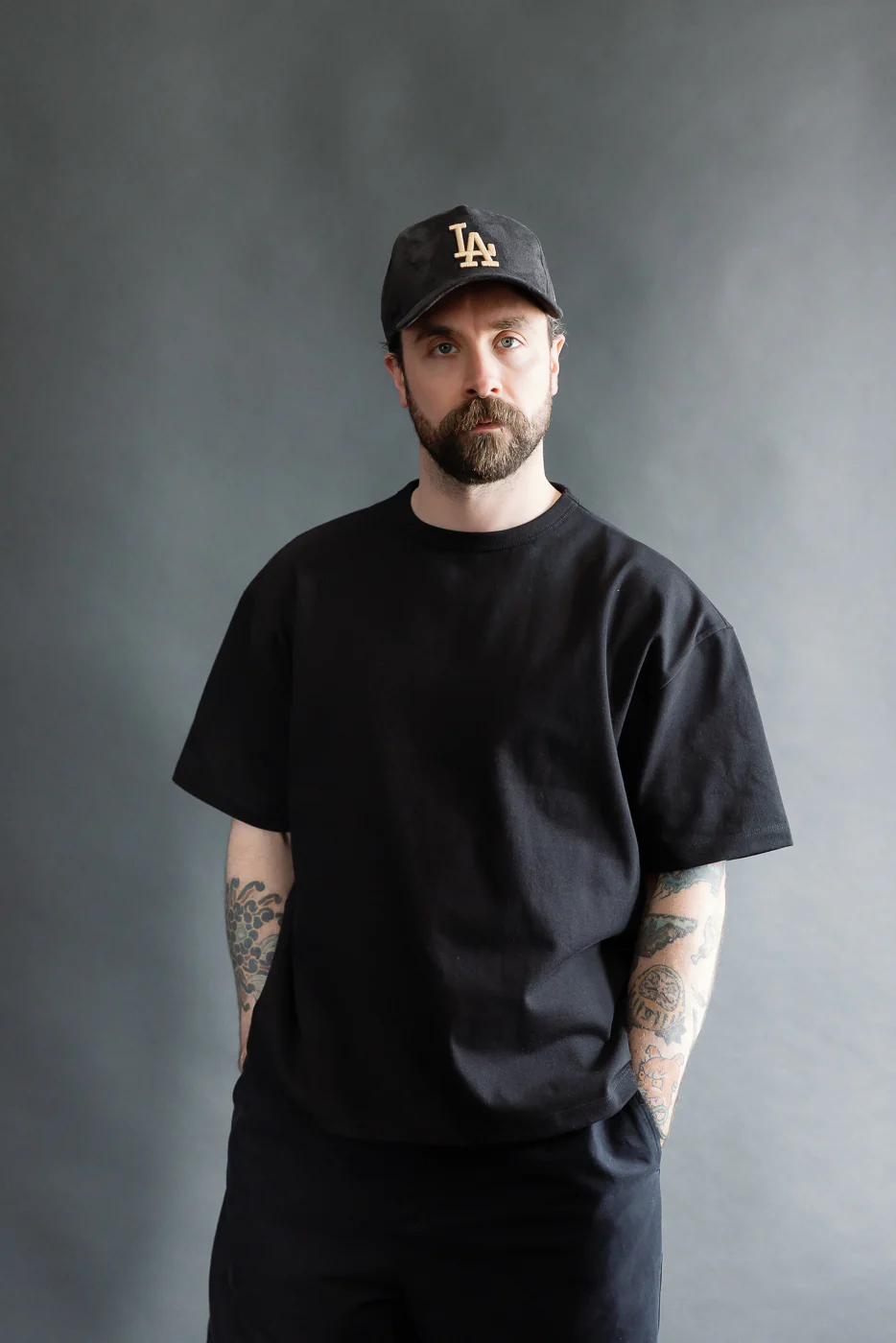 Strong Tee - 11oz Heavyweight Jersey - Black - Image 13