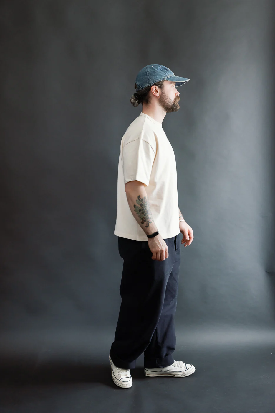 Strong Tee - 11oz Heavyweight Jersey - Natural - Image 6