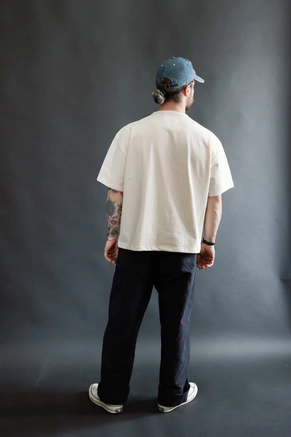 Strong Tee - 11oz Heavyweight Jersey - Natural - Image 7
