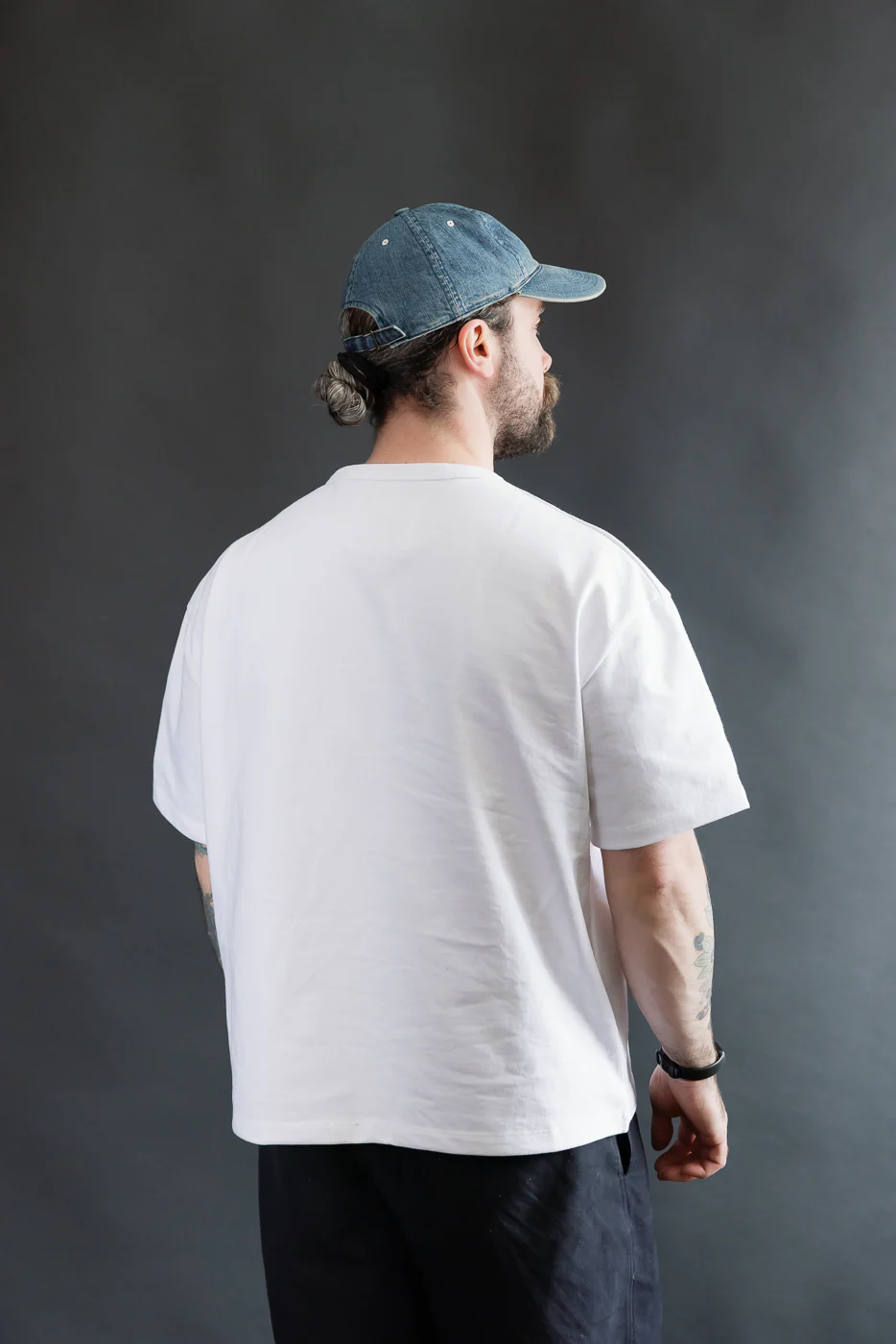 Strong Tee - 11oz Heavyweight Jersey - White - Image 10