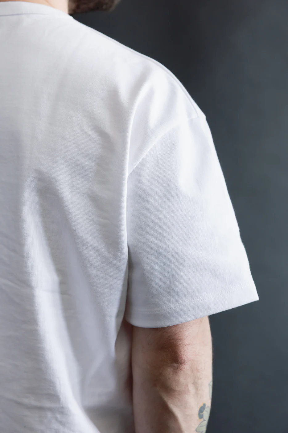 Strong Tee - 11oz Heavyweight Jersey - White - Image 16