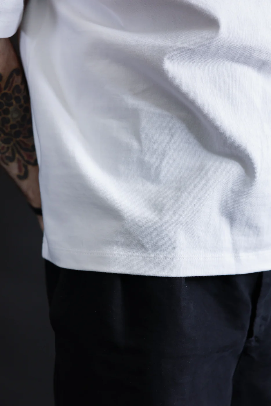 Strong Tee - 11oz Heavyweight Jersey - White - Image 17