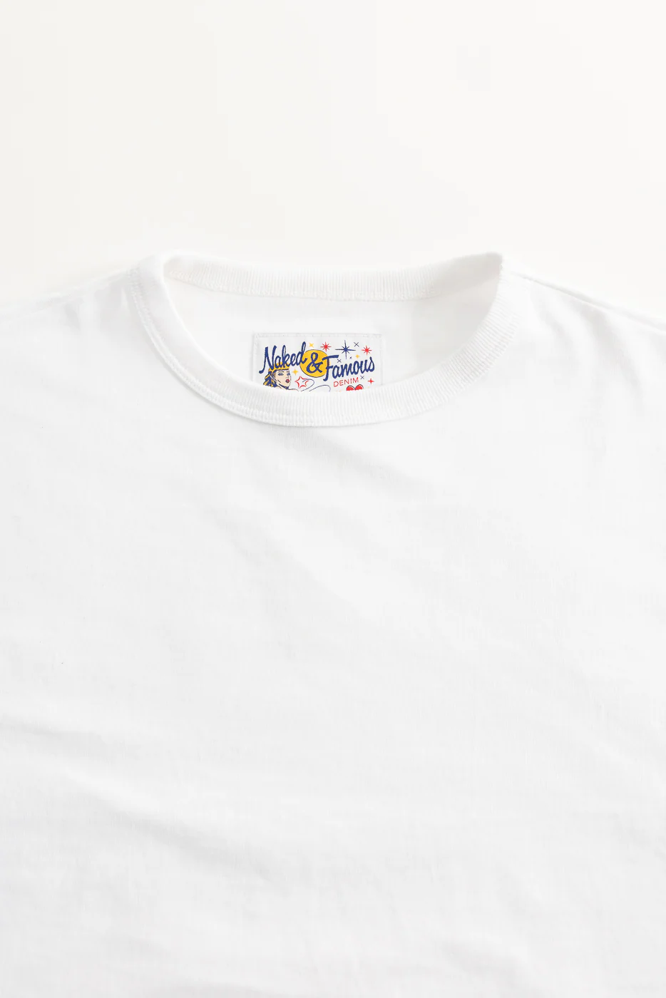 Strong Tee - 11oz Heavyweight Jersey - White - Image 2
