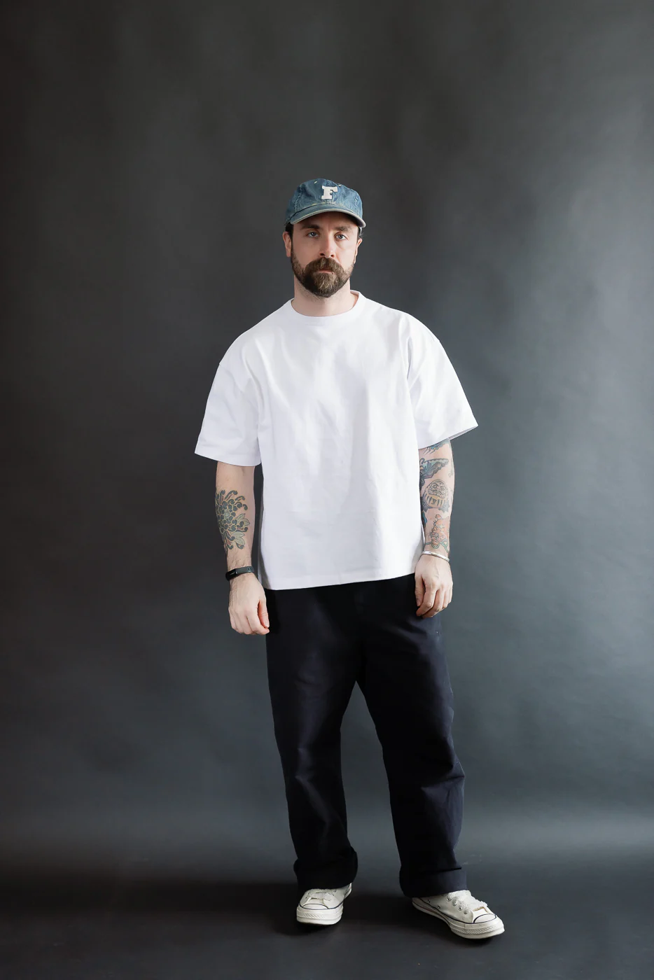 Strong Tee - 11oz Heavyweight Jersey - White - Image 5