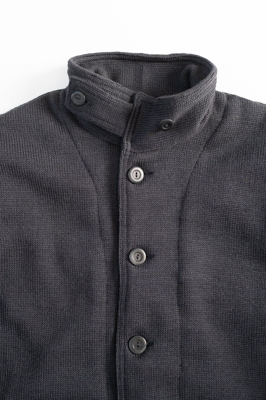 Submariner Sweater Coat - Dark Charcoal - Image 3