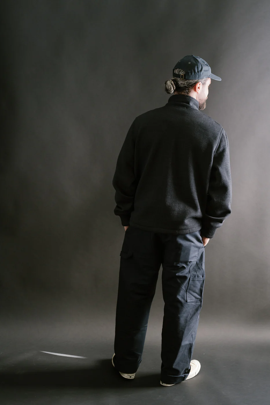 Submariner Sweater Coat - Dark Charcoal - Image 9