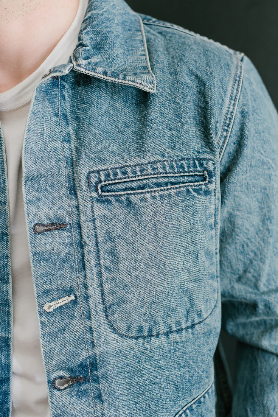 Supply Jacket - Indigo River Wash - Image 17
