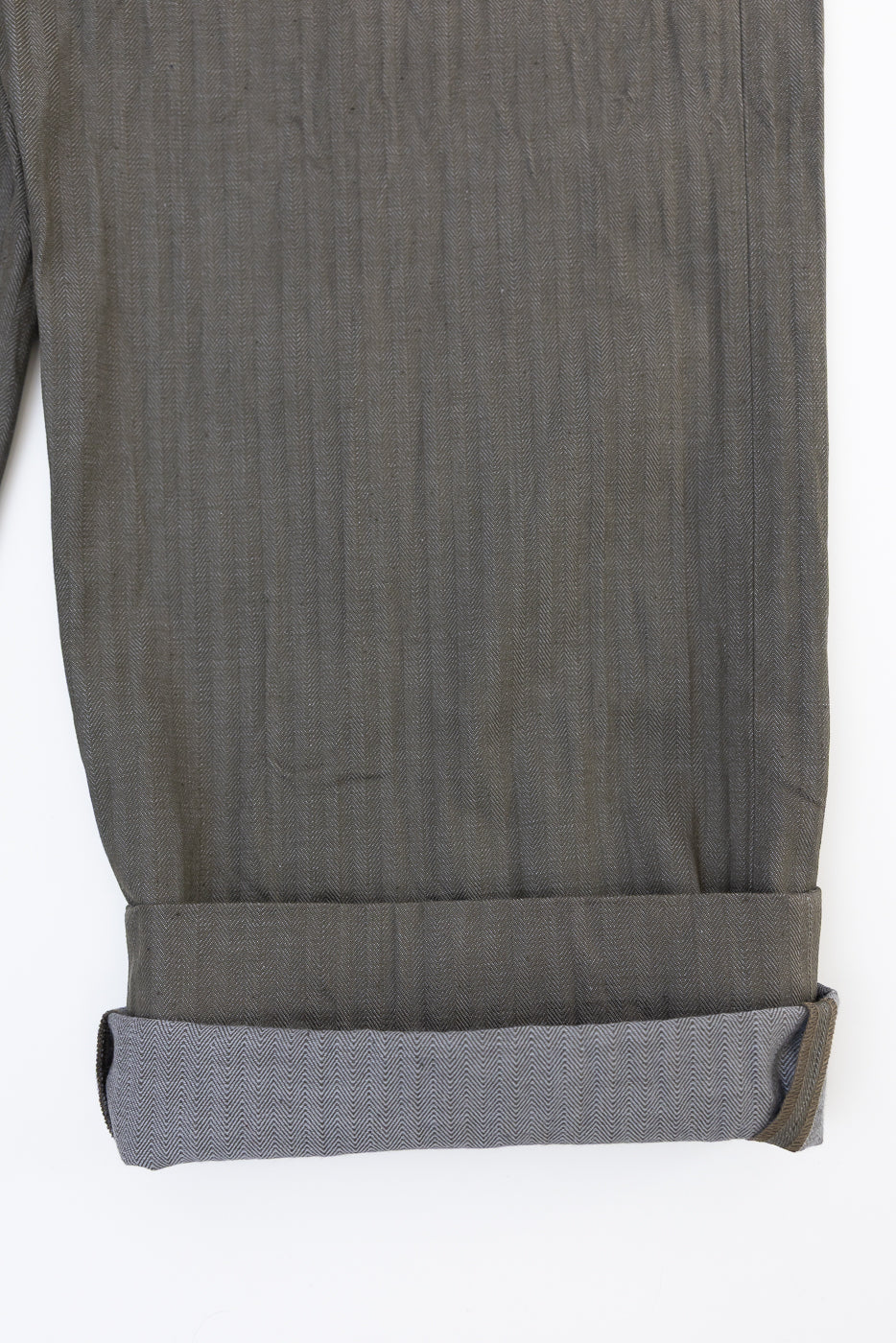SWC600C-HBII - 13oz Neppy HBT Military - Wide Trousers - Image 5