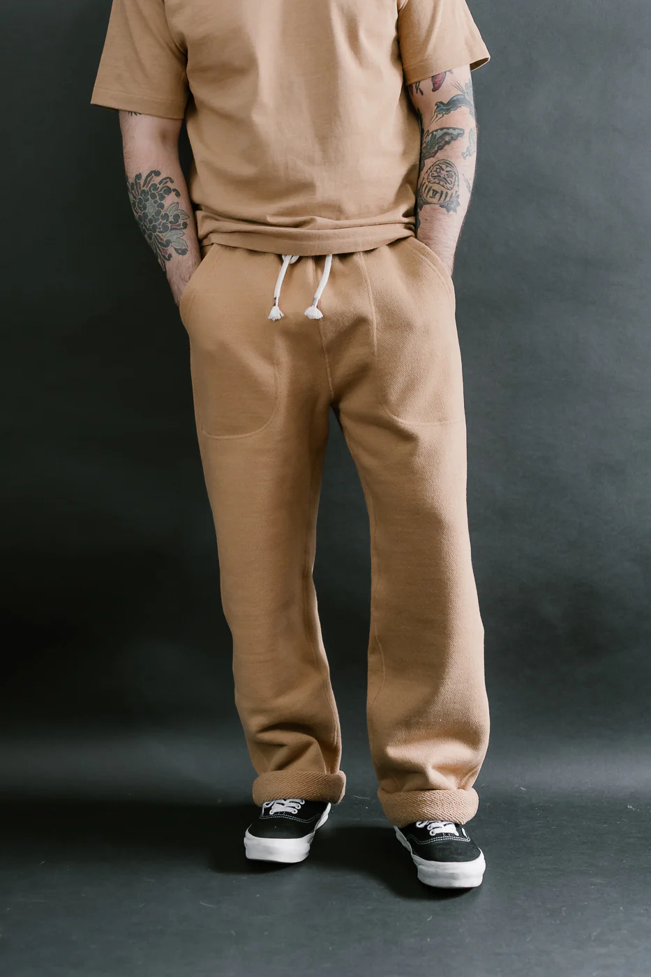 Sweatpant - Double Heavyweight French Terry Foxfibre® - Coyote 80 - Image 11
