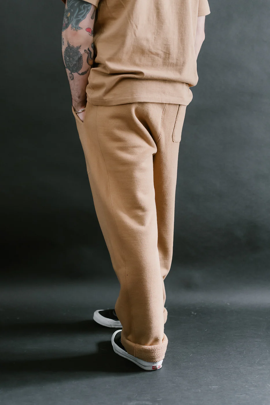 Sweatpant - Double Heavyweight French Terry Foxfibre® - Coyote 80 - Image 13
