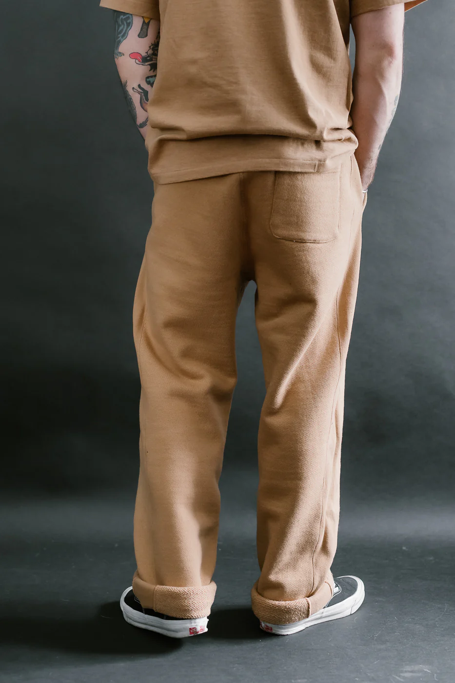 Sweatpant - Double Heavyweight French Terry Foxfibre® - Coyote 80 - Image 14