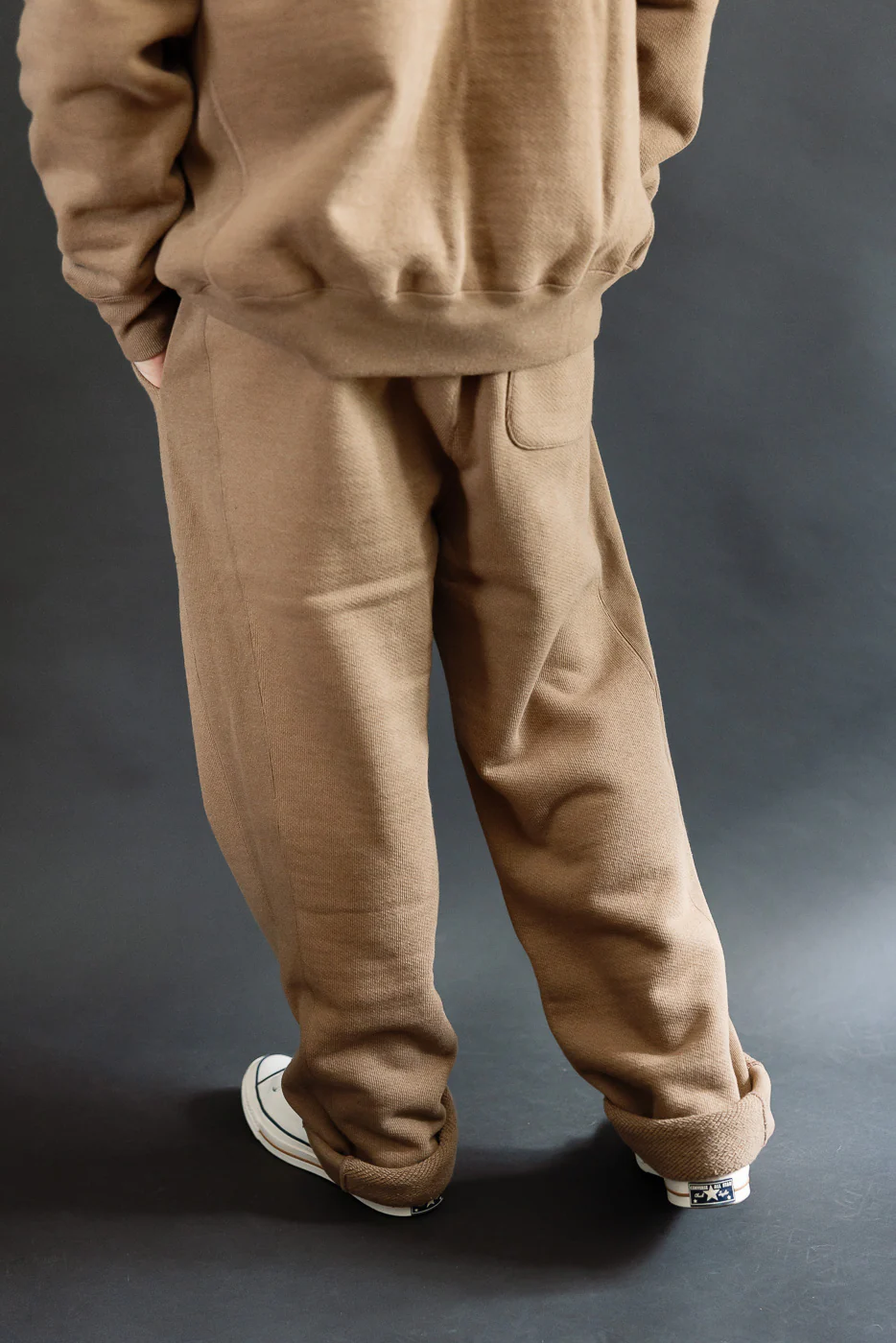 Sweatpant - Iron Mordant Double Heavyweight French Terry Foxfibre® - Coyote 80 - Image 13